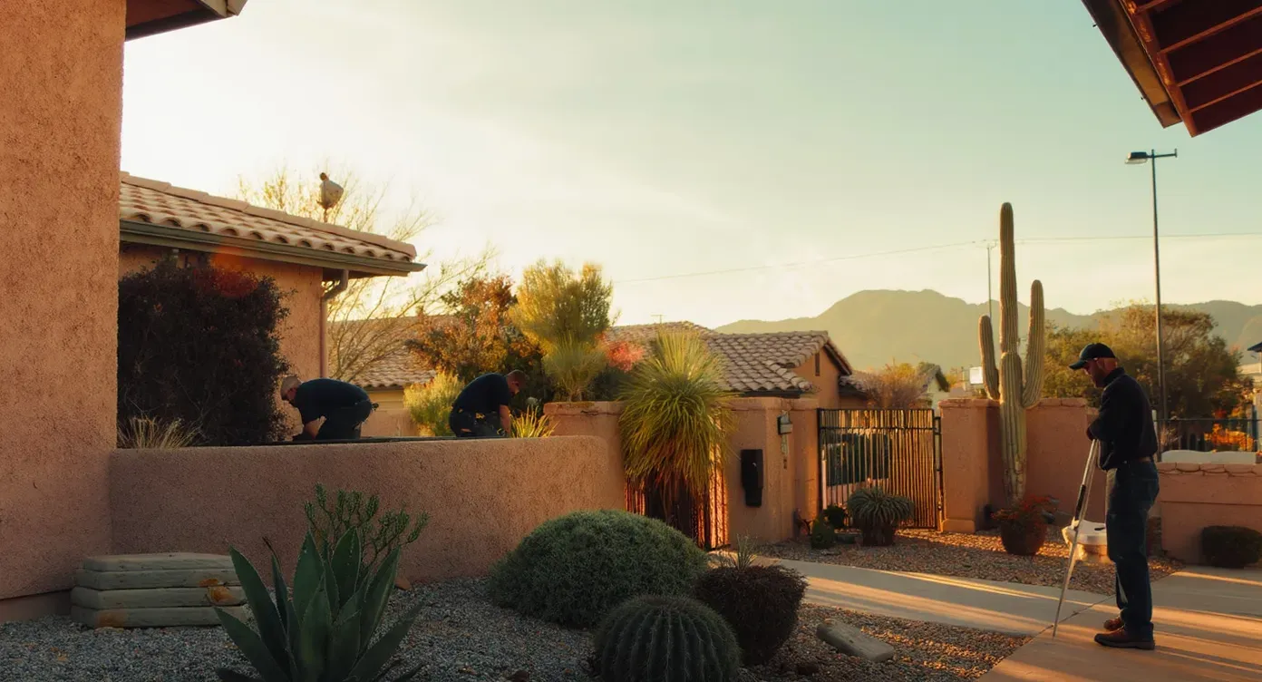 Ahwatukee, Arizona. Phoenix Metro residential neighborhood
