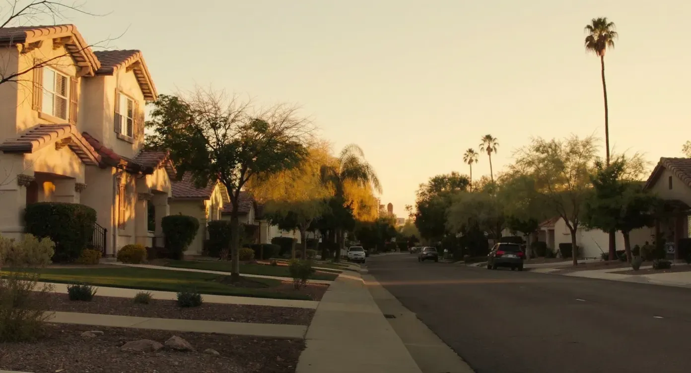 Ahwatukee, Arizona. Phoenix Metro residential neighborhood