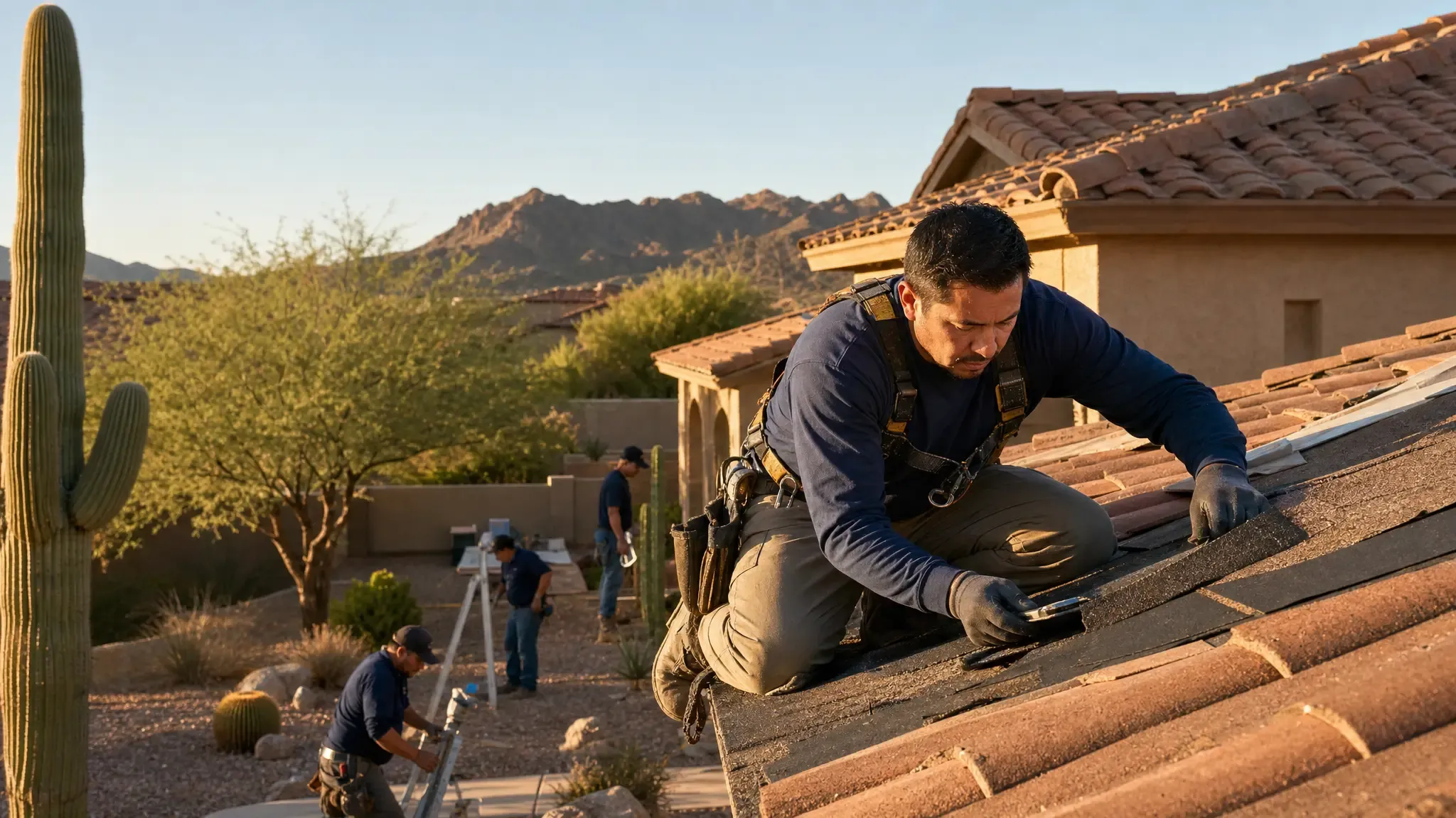 Asphalt Shingle Repair in Sun City, Arizona