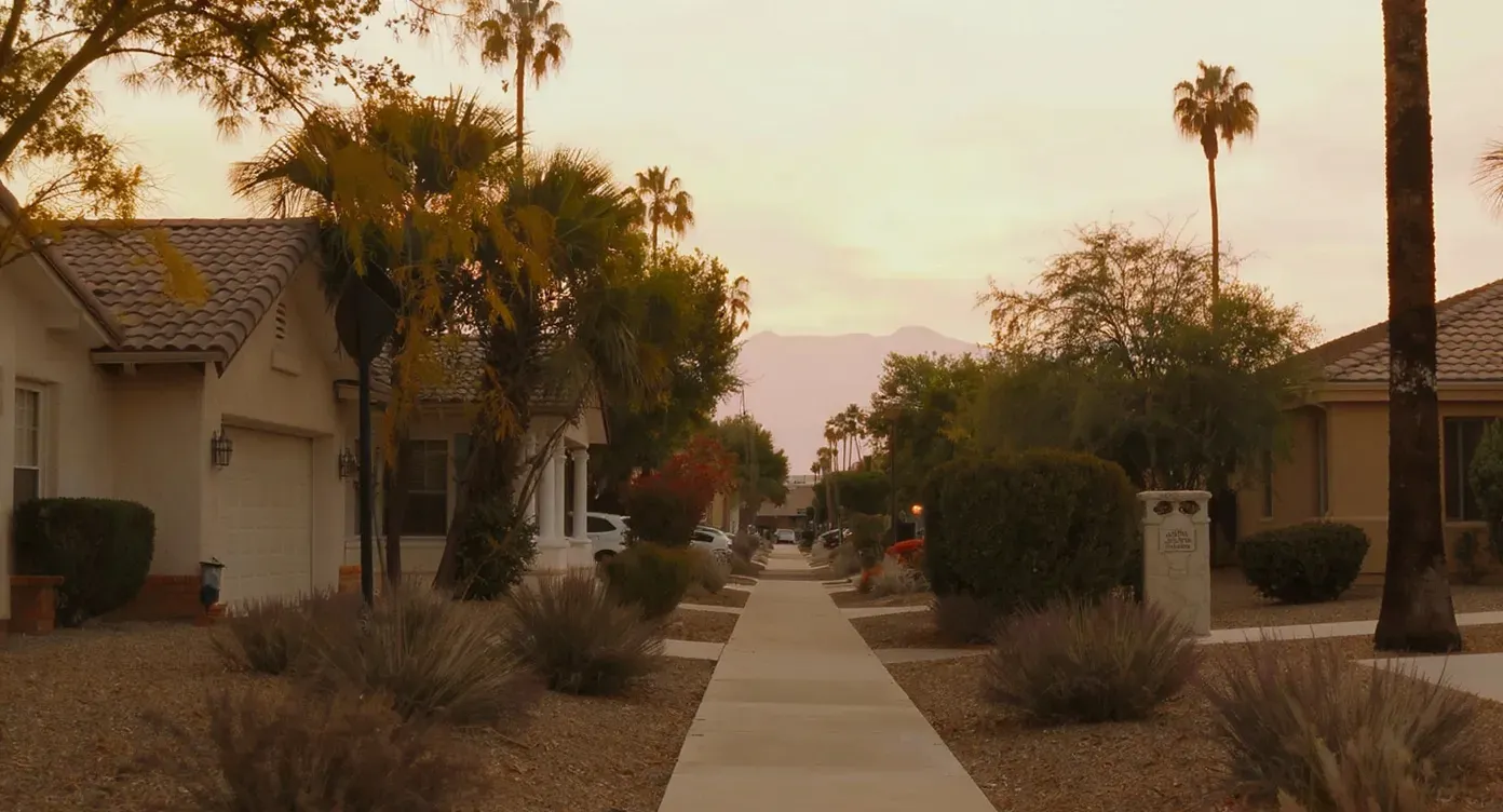 Avondale, Arizona. Phoenix Metro residential neighborhood
