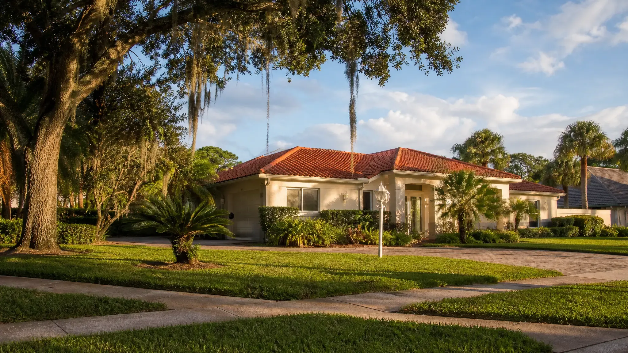 Brandon, Florida. Tampa Metro residential neighborhood