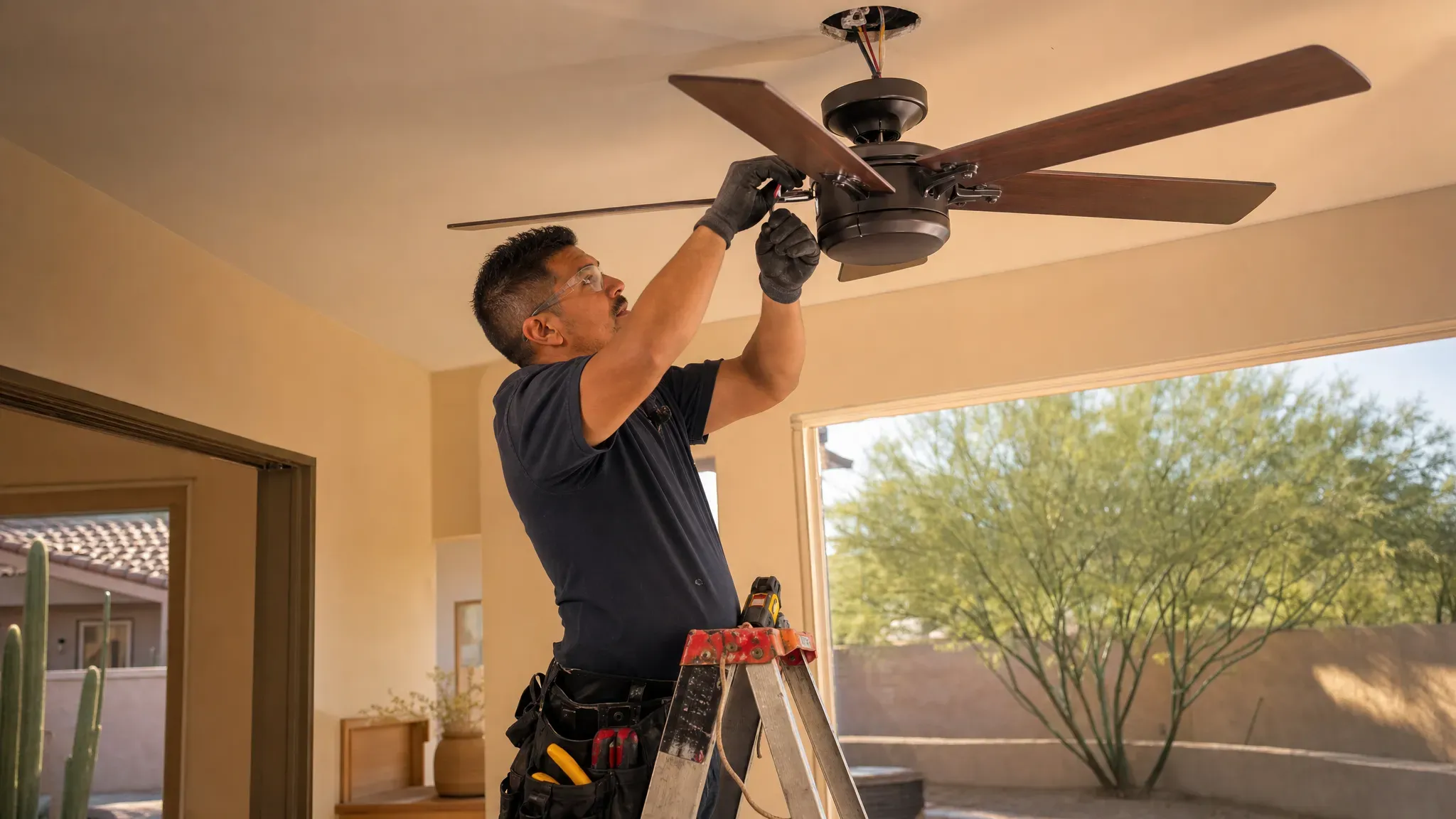 Ceiling Fan Installation in Phoenix Metro