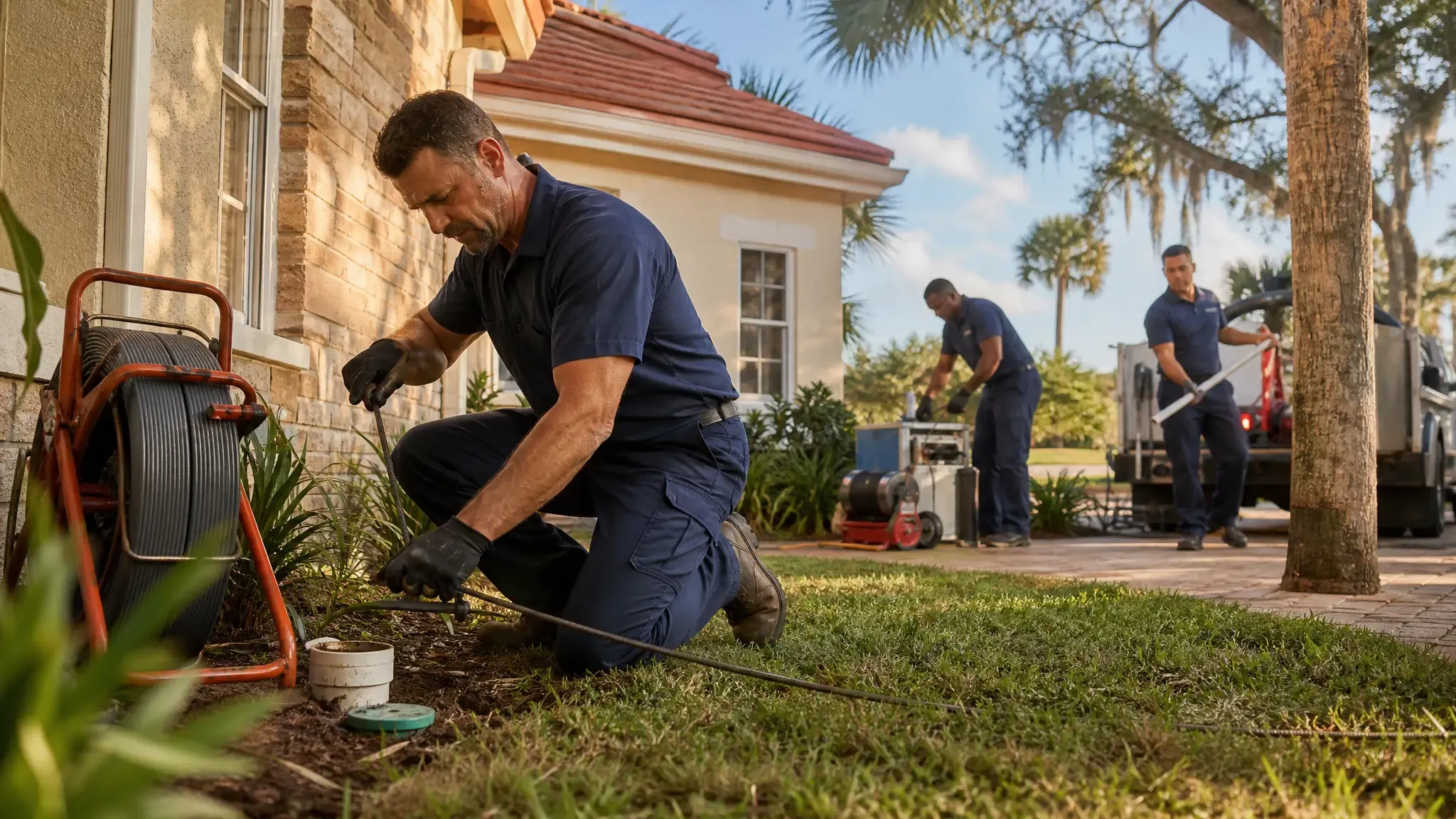 Drain Cleaning in Tampa Metro