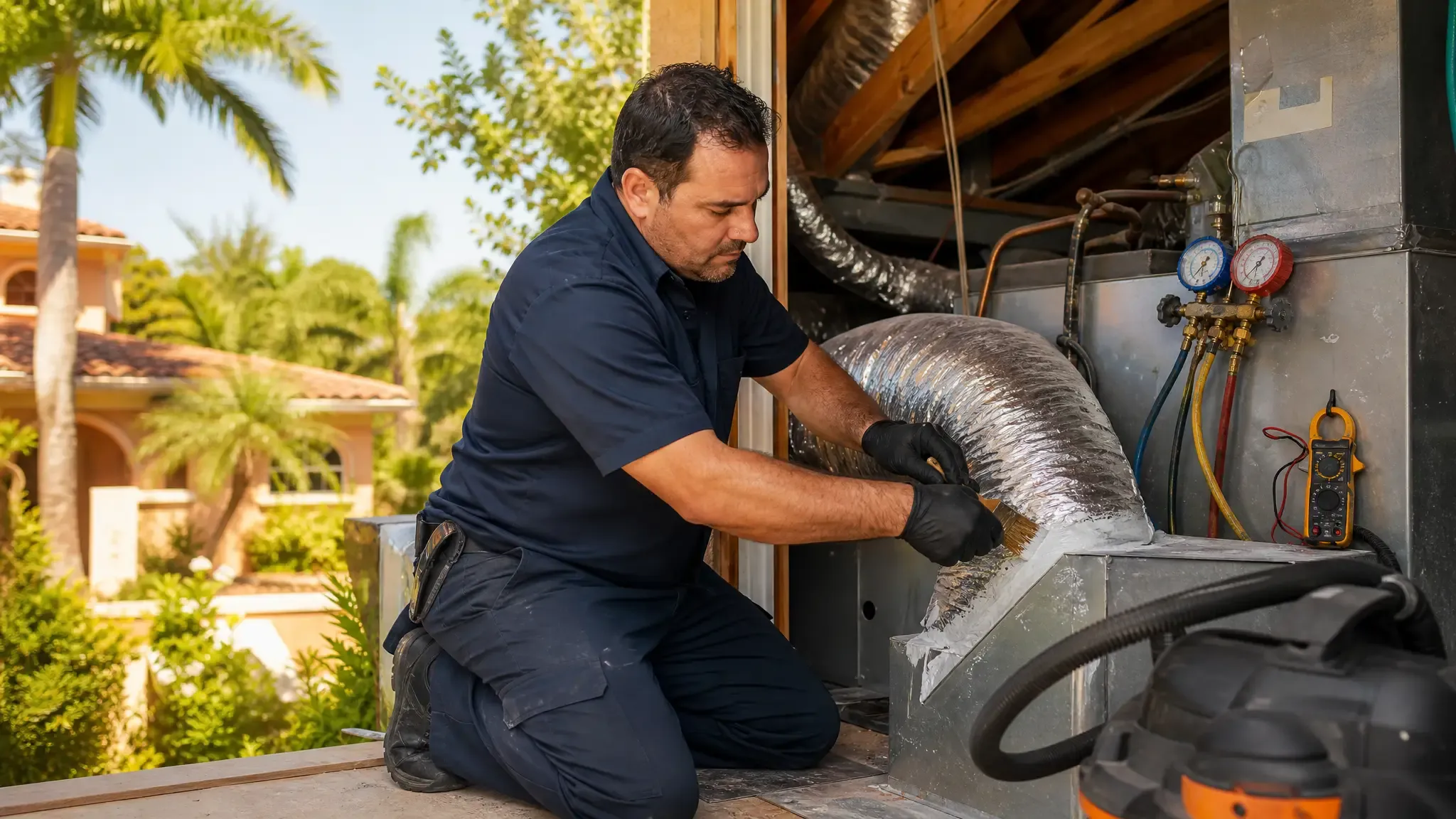 Duct Cleaning & Sealing in Miami Metro