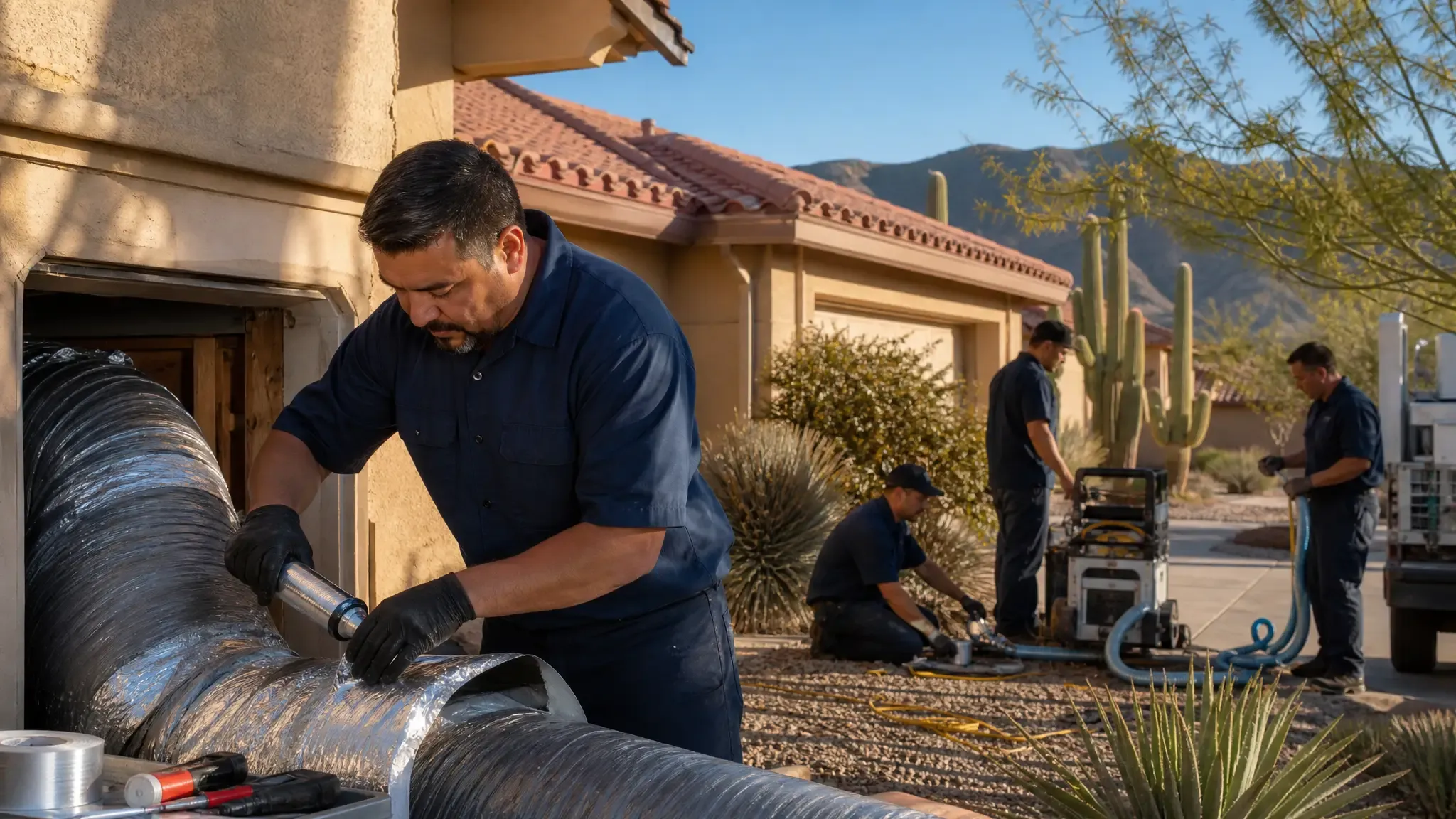 Duct Sealing in Las Vegas Metro