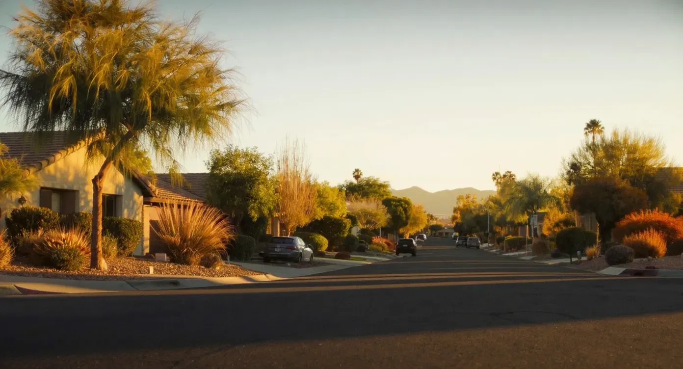 El Mirage, Arizona. Phoenix Metro residential neighborhood