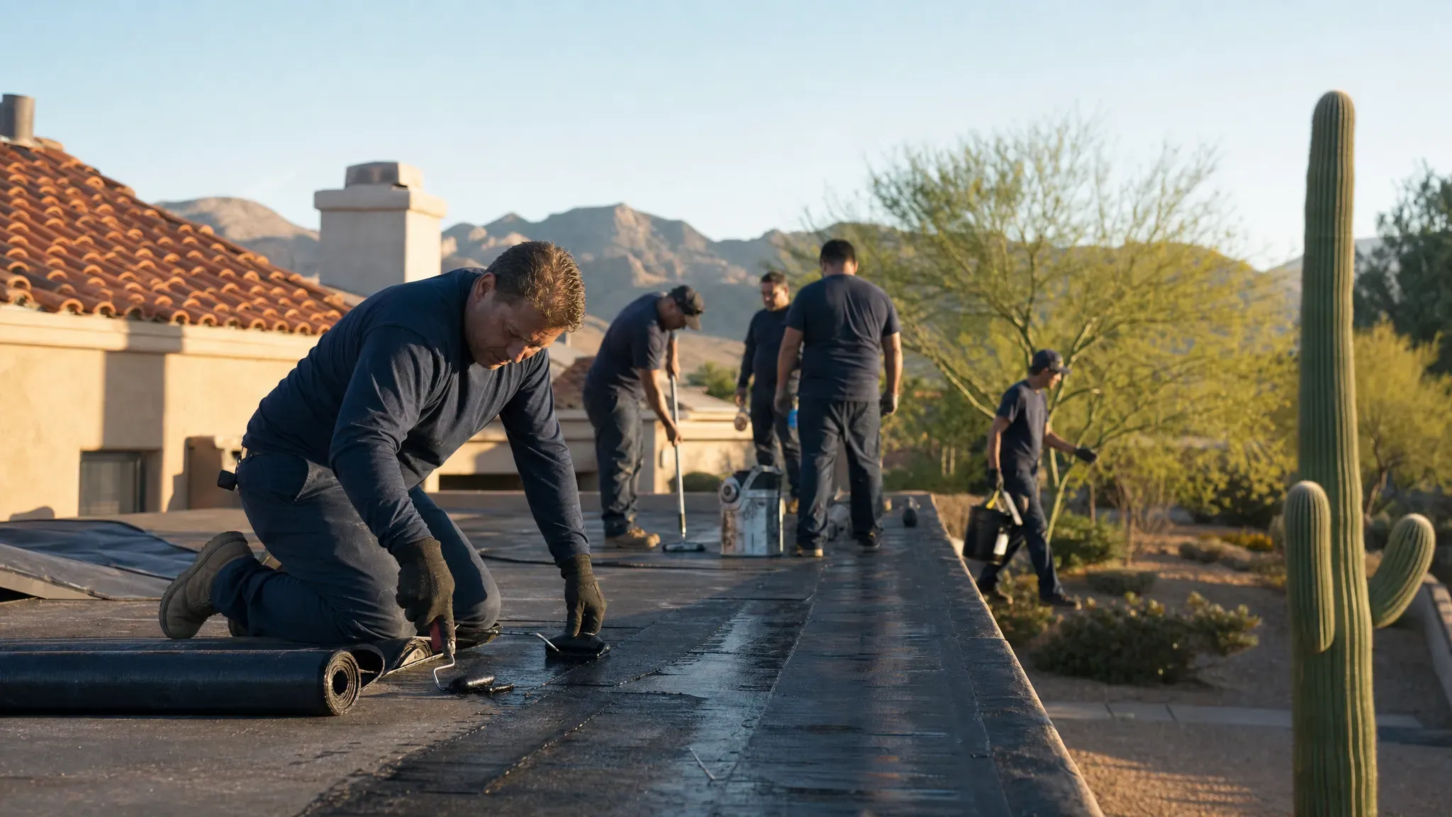 Flat Roof Repair in Sun City, Arizona