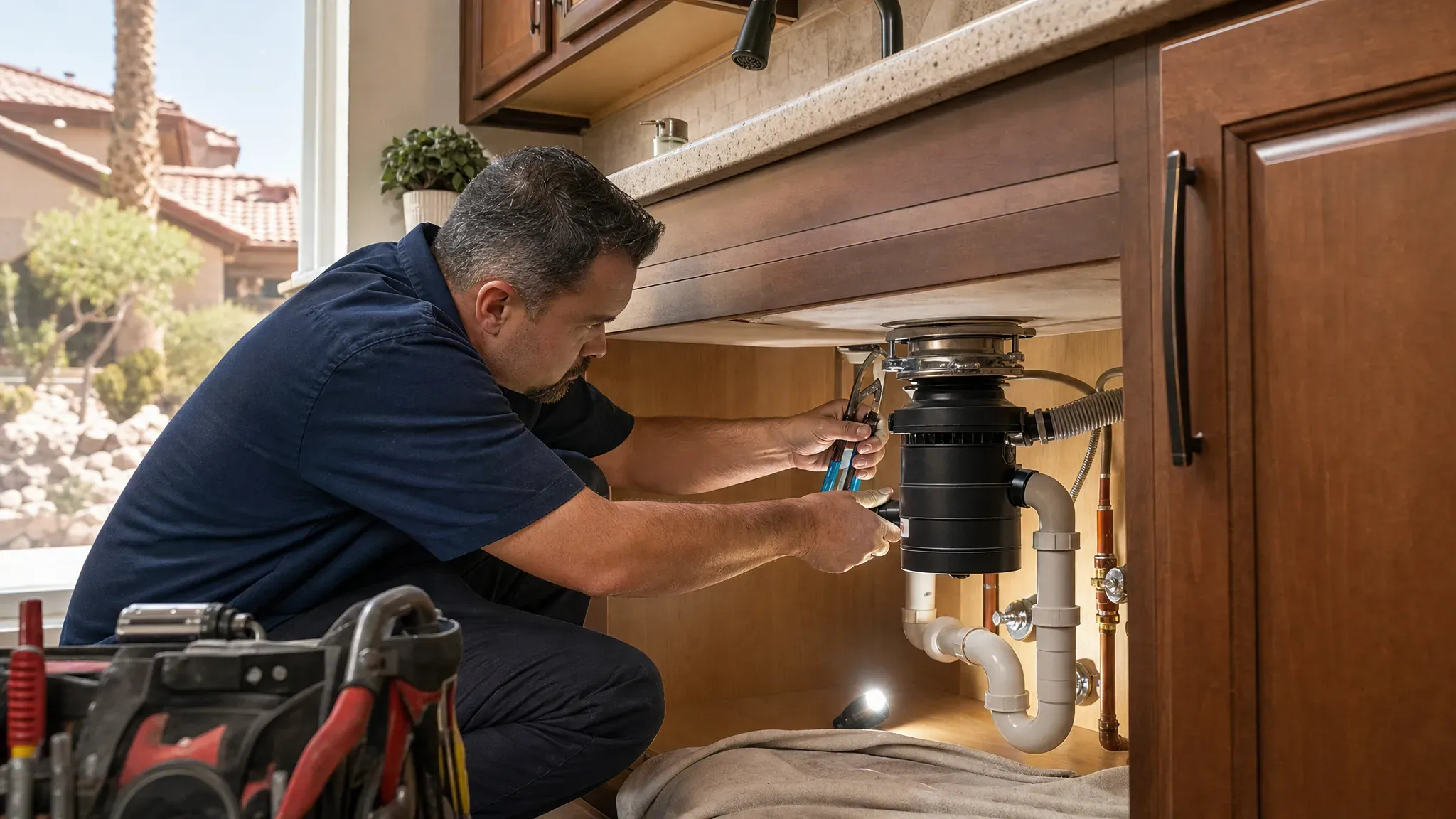 Garbage Disposal Repair & Replacement in Las Vegas Metro