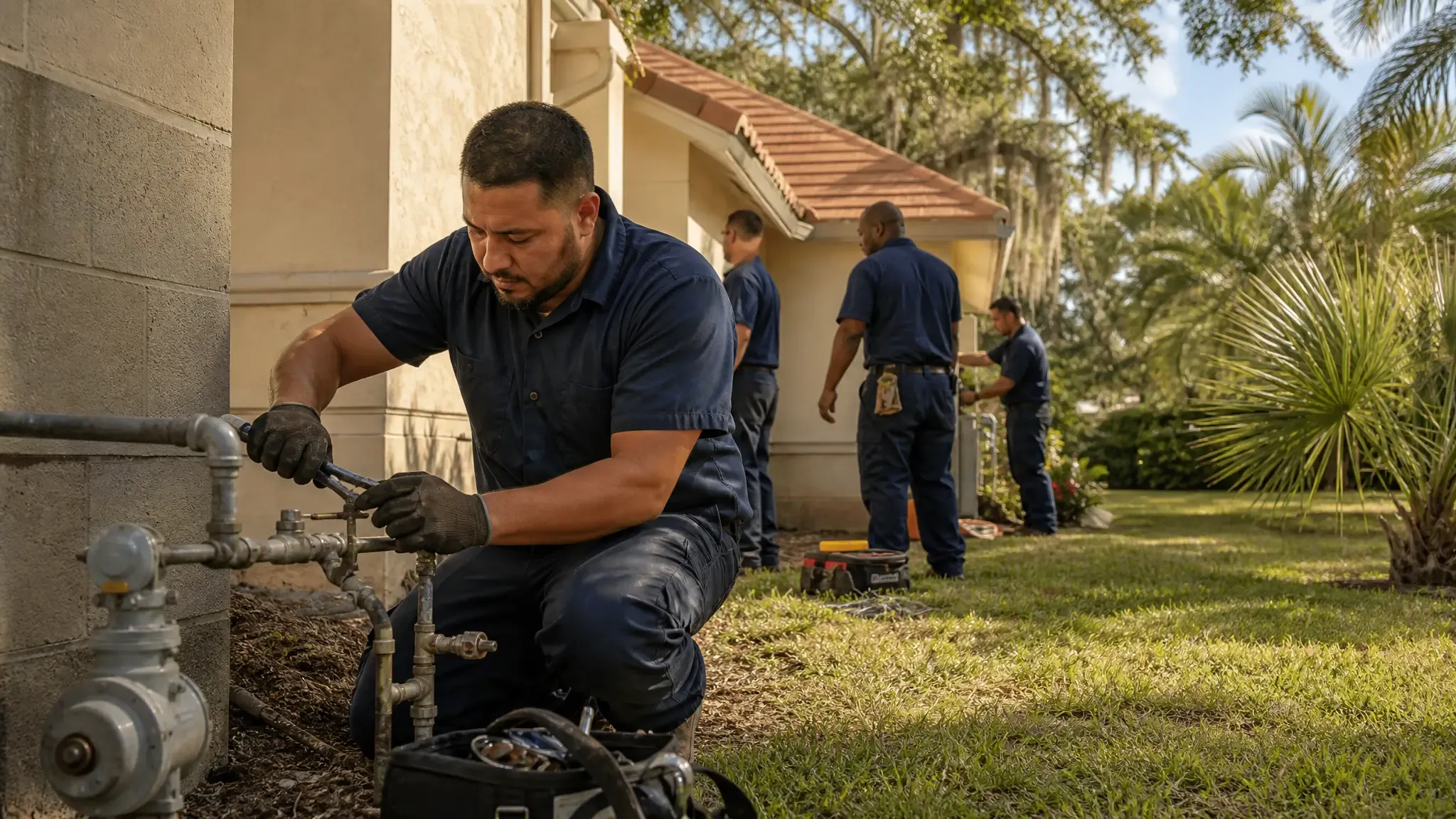 Gas Line Repair & Installation in Tampa Metro