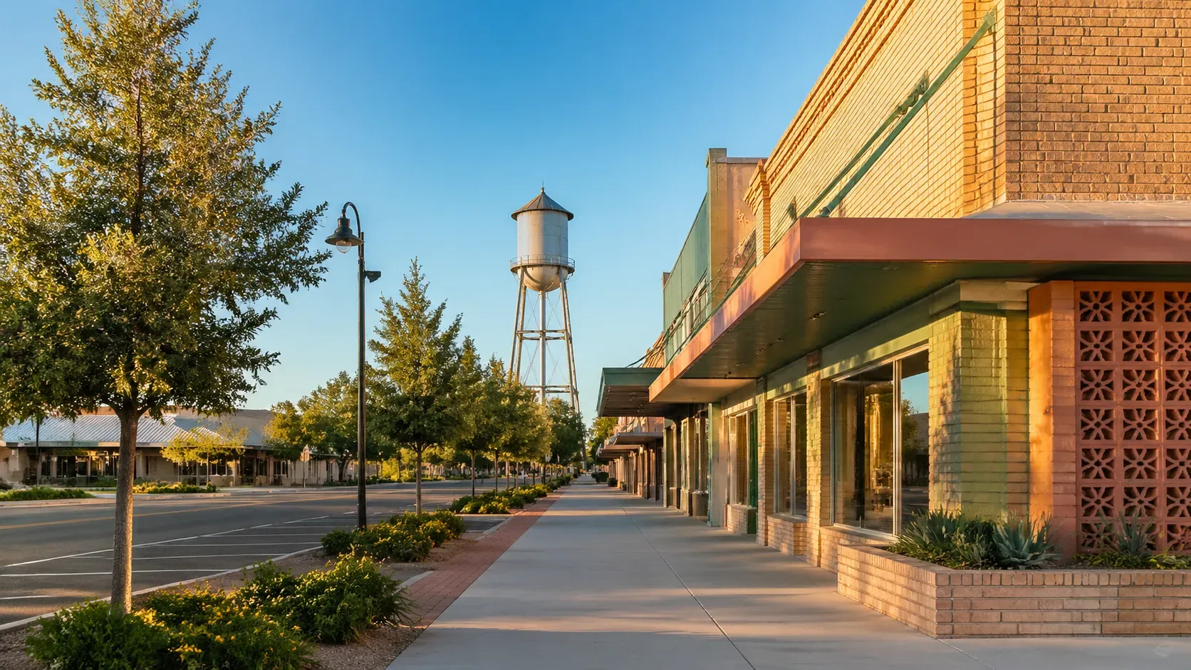 Gilbert, Arizona. Phoenix Metro residential neighborhood