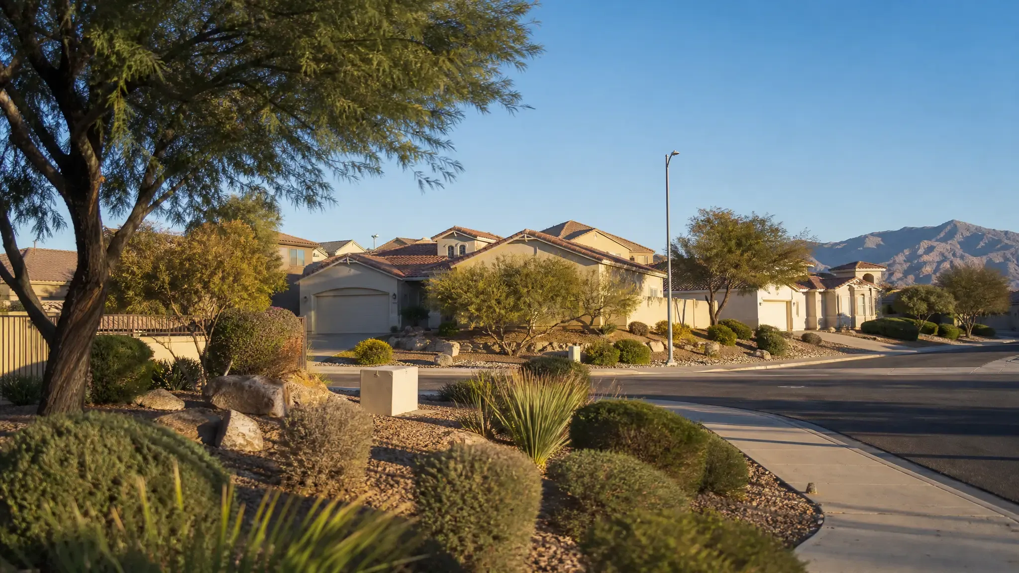 Henderson, Nevada. Las Vegas Metro residential neighborhood