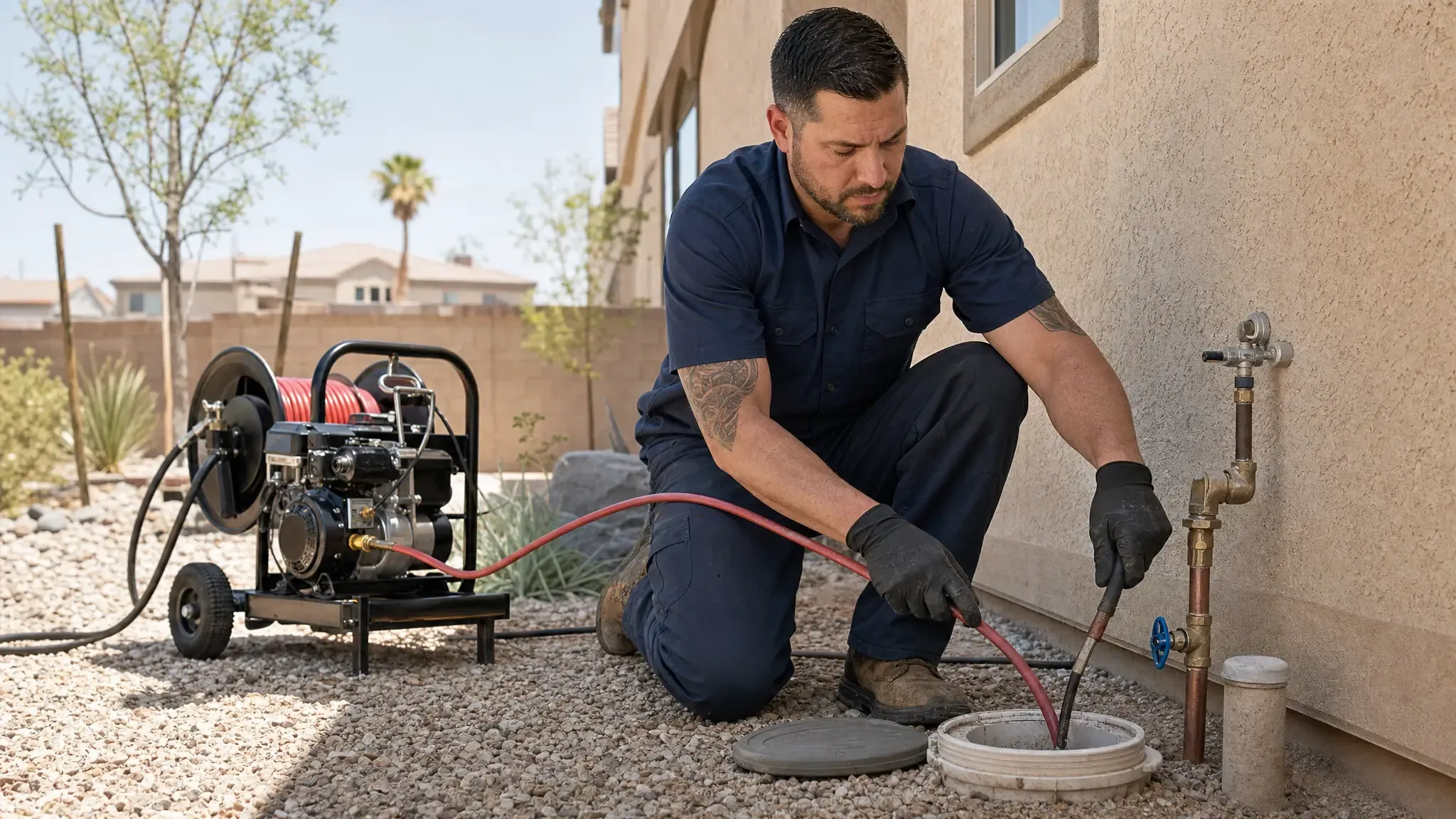 Hydro-Jetting in Las Vegas Metro