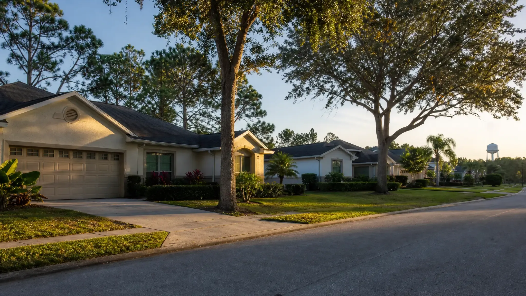 Land O' Lakes, Florida. Tampa Metro residential neighborhood