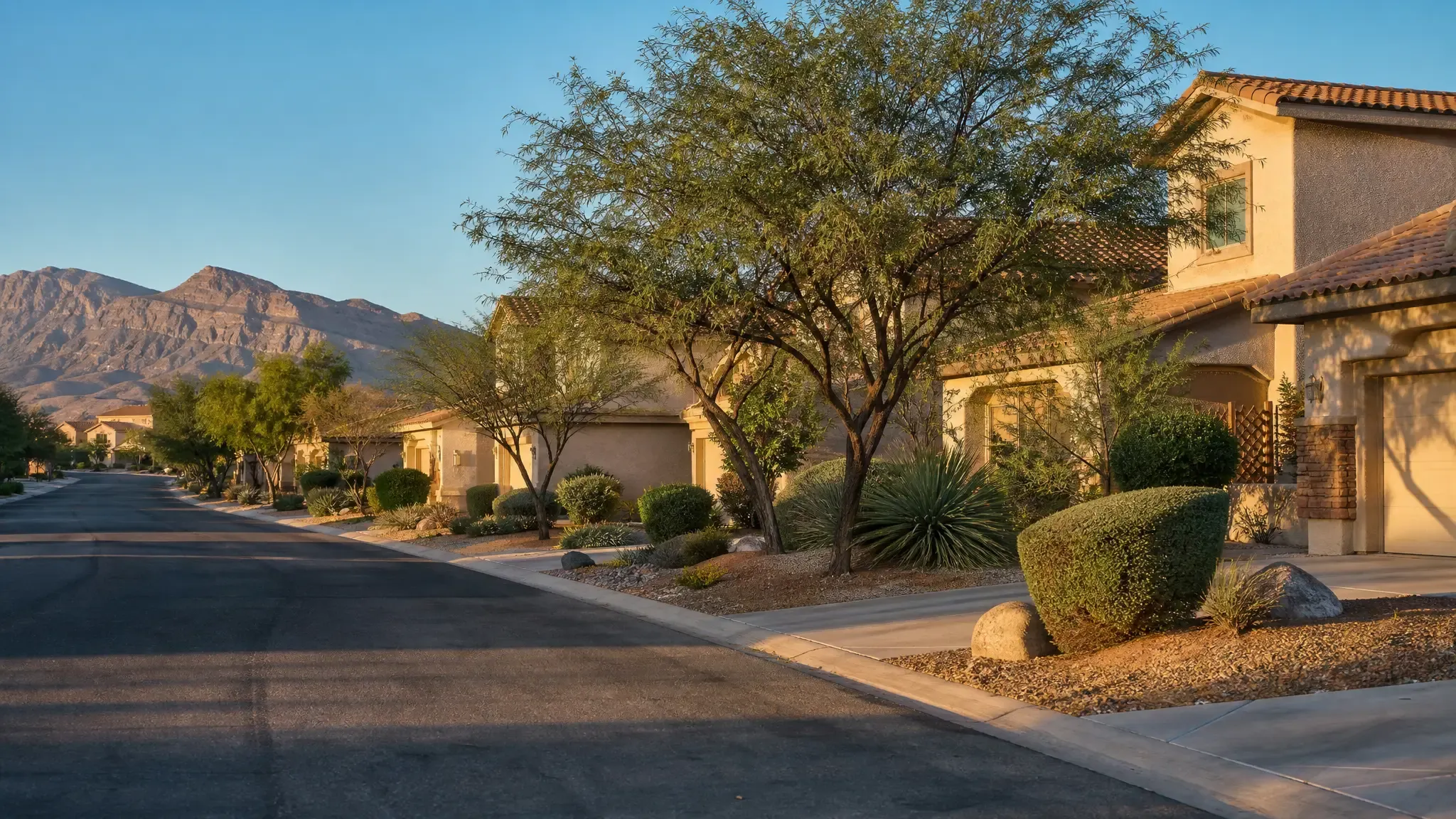 Las Vegas, Nevada. Las Vegas Metro residential neighborhood