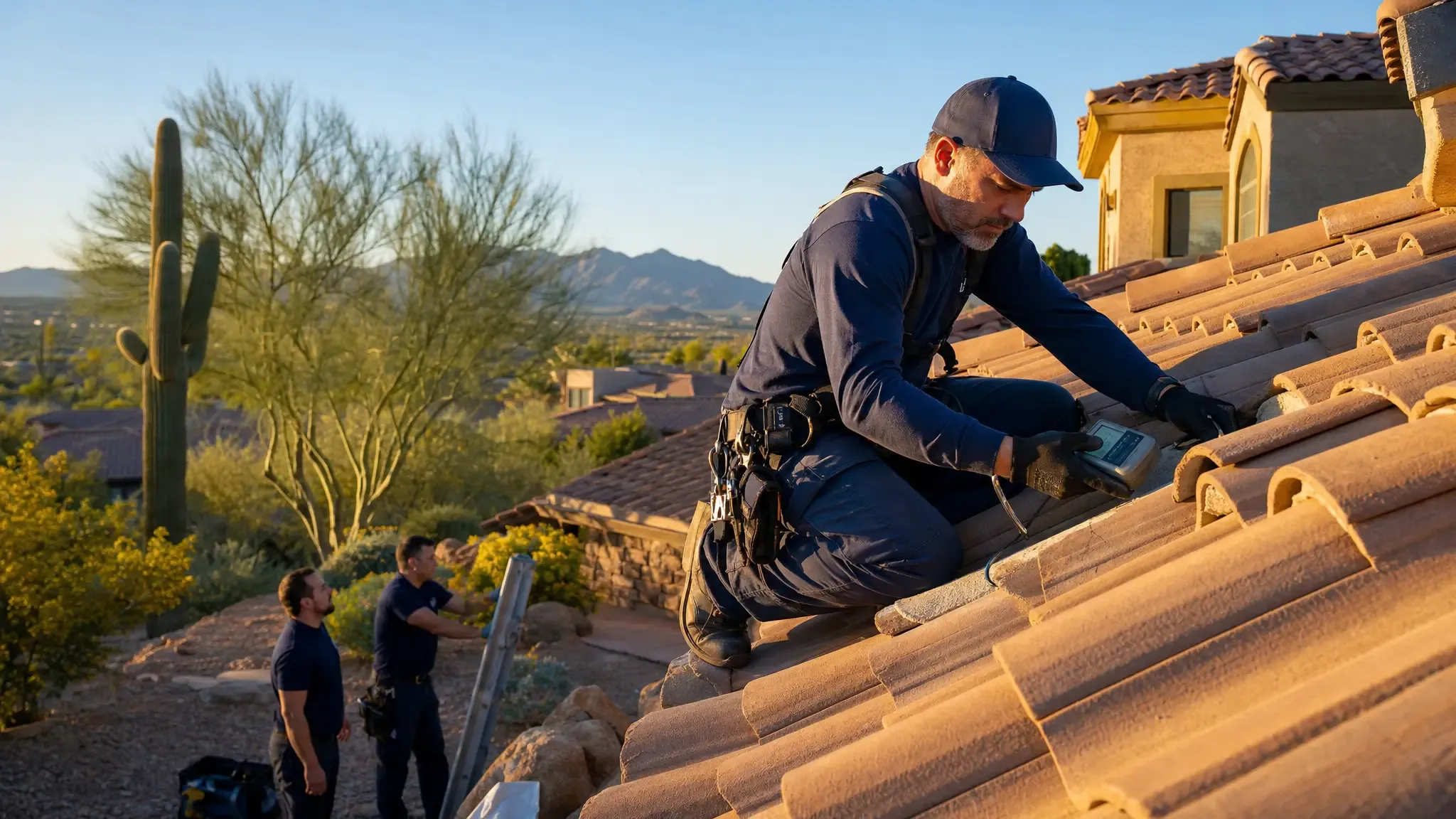Roof Leak Detection in Sun City, Arizona