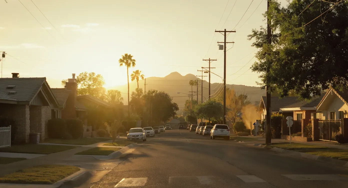 Litchfield Park, Arizona. Phoenix Metro residential neighborhood