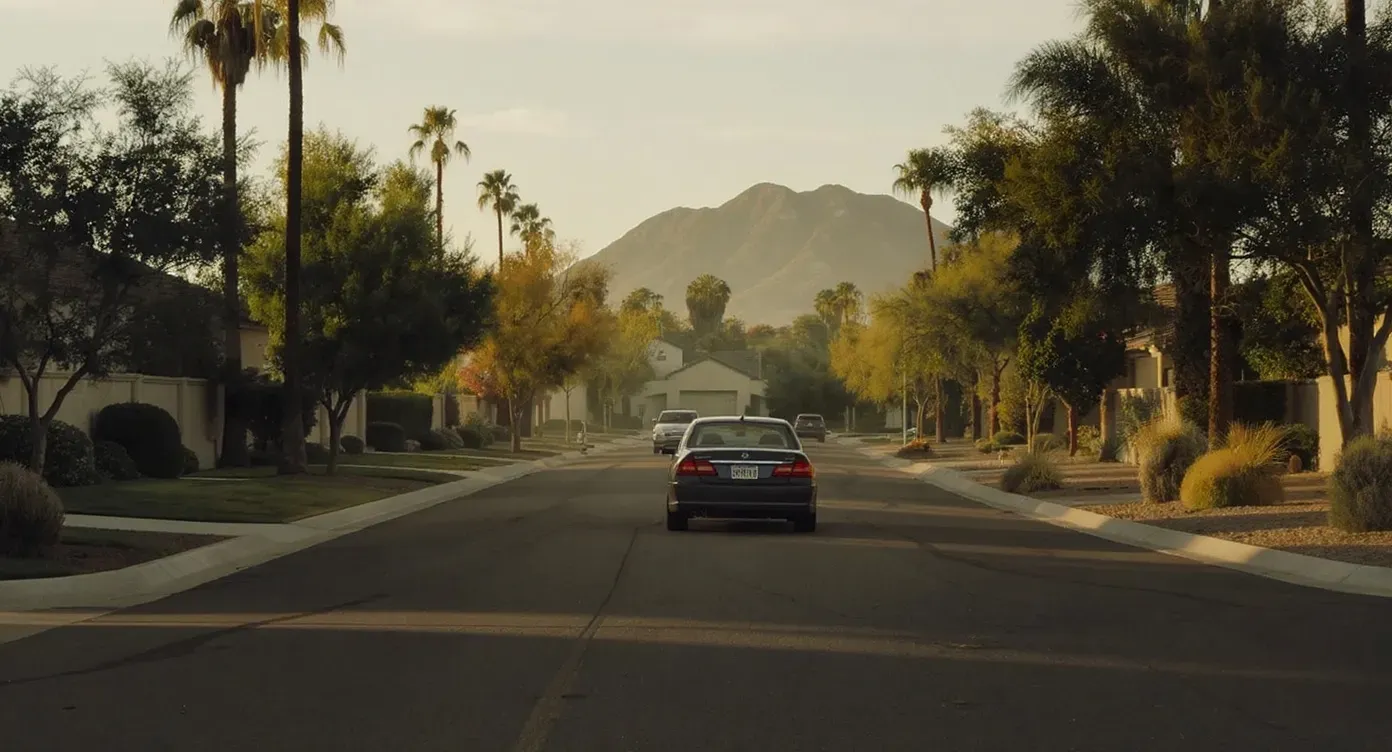 Paradise Valley, Arizona. Phoenix Metro residential neighborhood