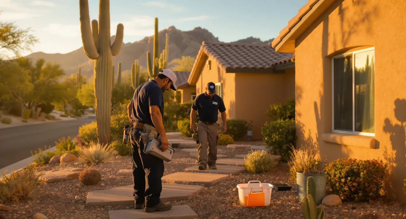 Paradise Valley, Arizona. Phoenix Metro residential neighborhood