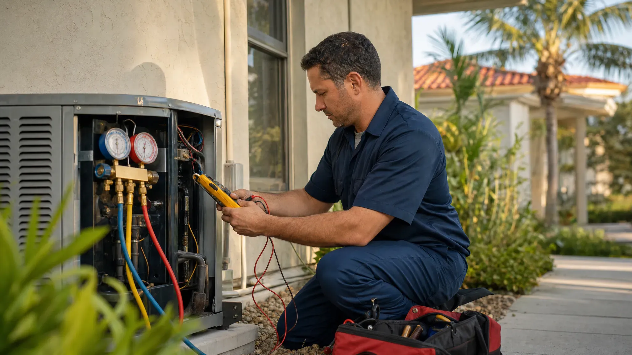 Refrigerant Leak Repair in Miami Metro