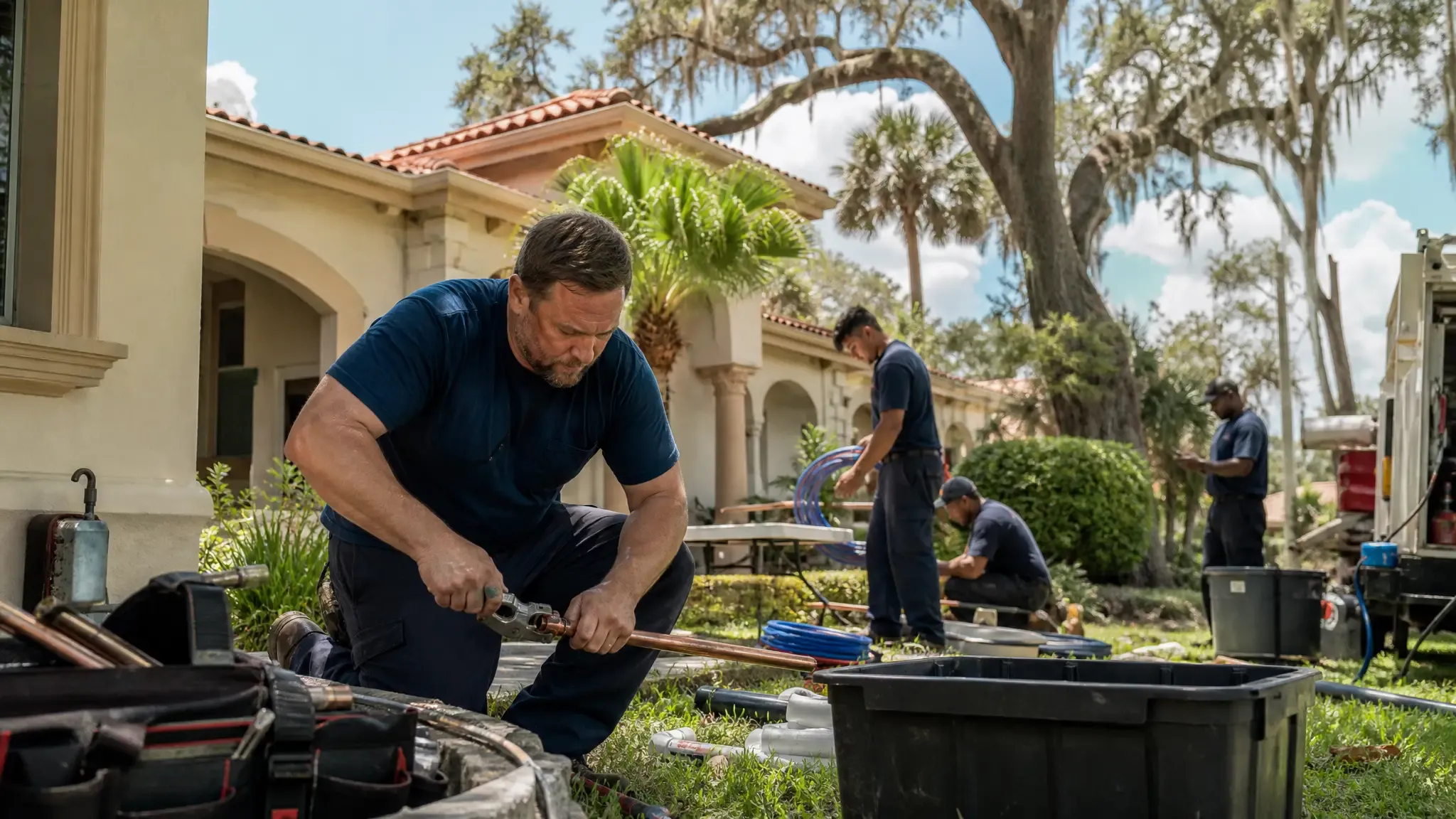 Whole-Home Repipe in Tampa Metro