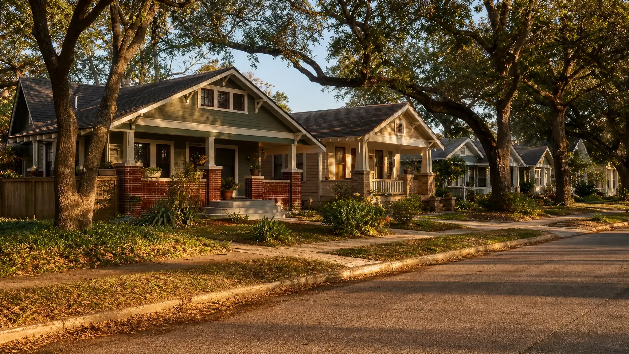 Seminole Heights, Florida. Tampa Metro residential neighborhood