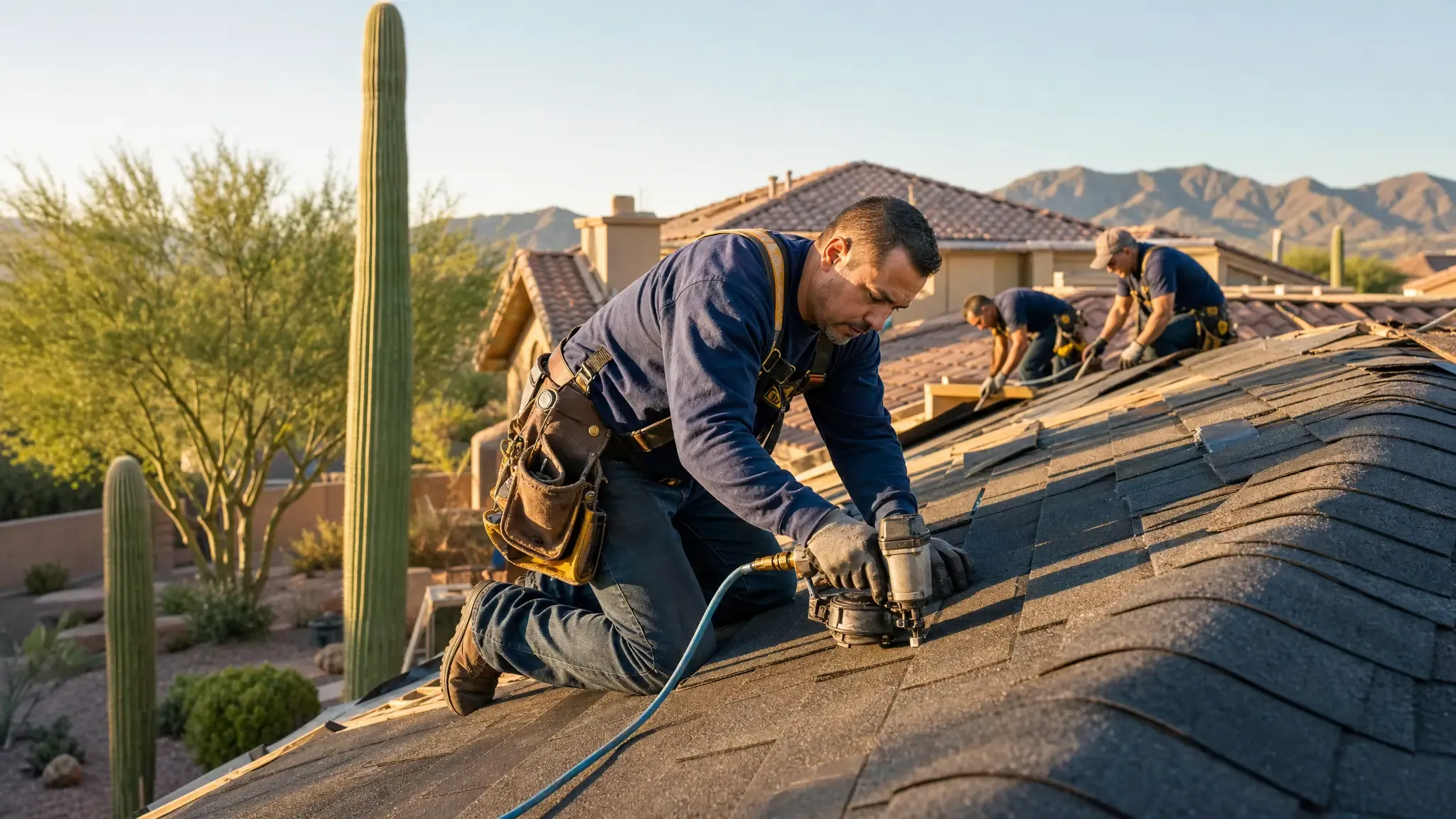Shingle Roof Replacement in Sun City, Arizona