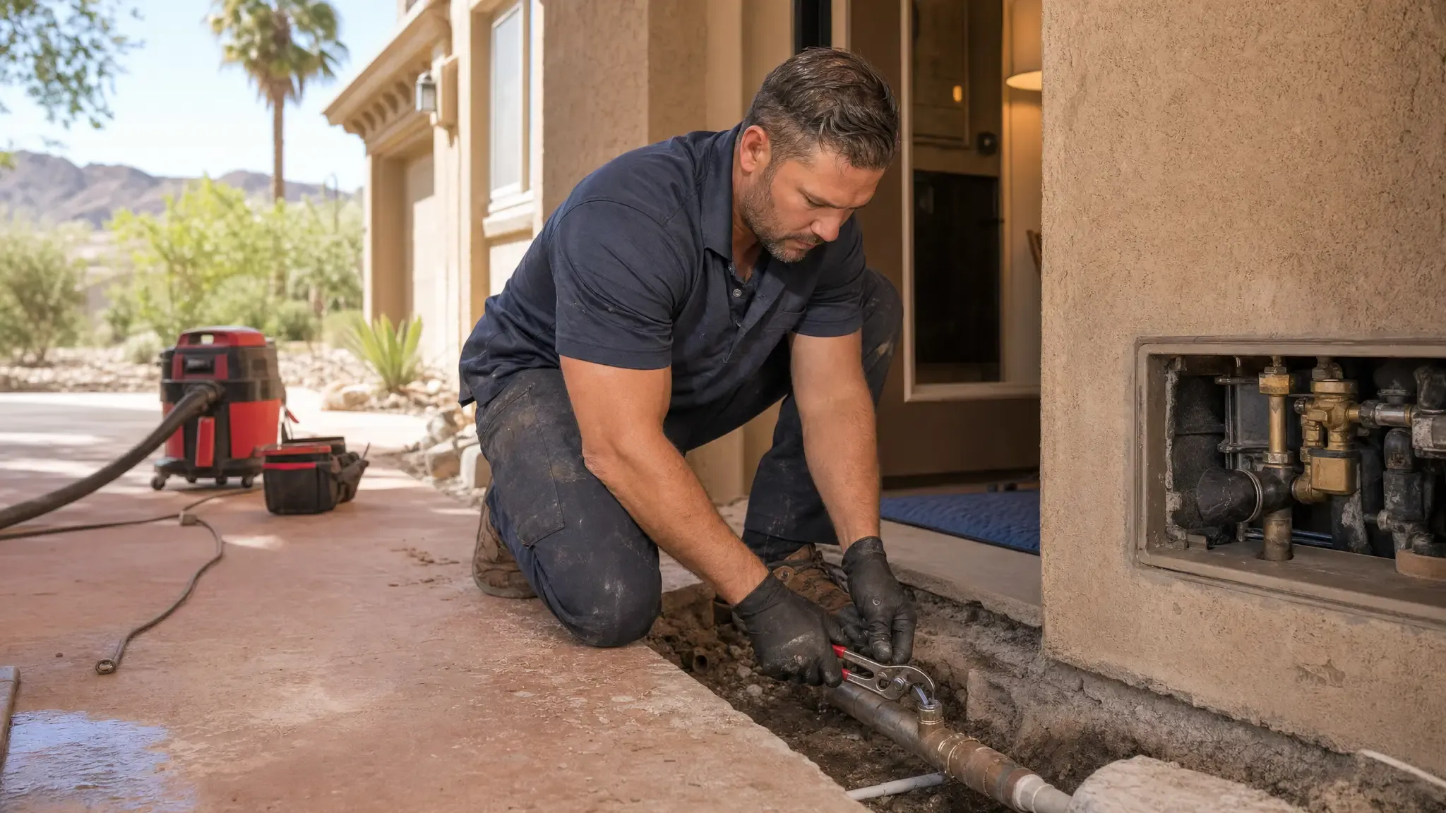Slab Leak Detection & Repair in Las Vegas Metro