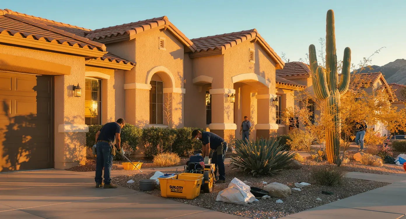 Sun City, Arizona. Phoenix Metro residential neighborhood