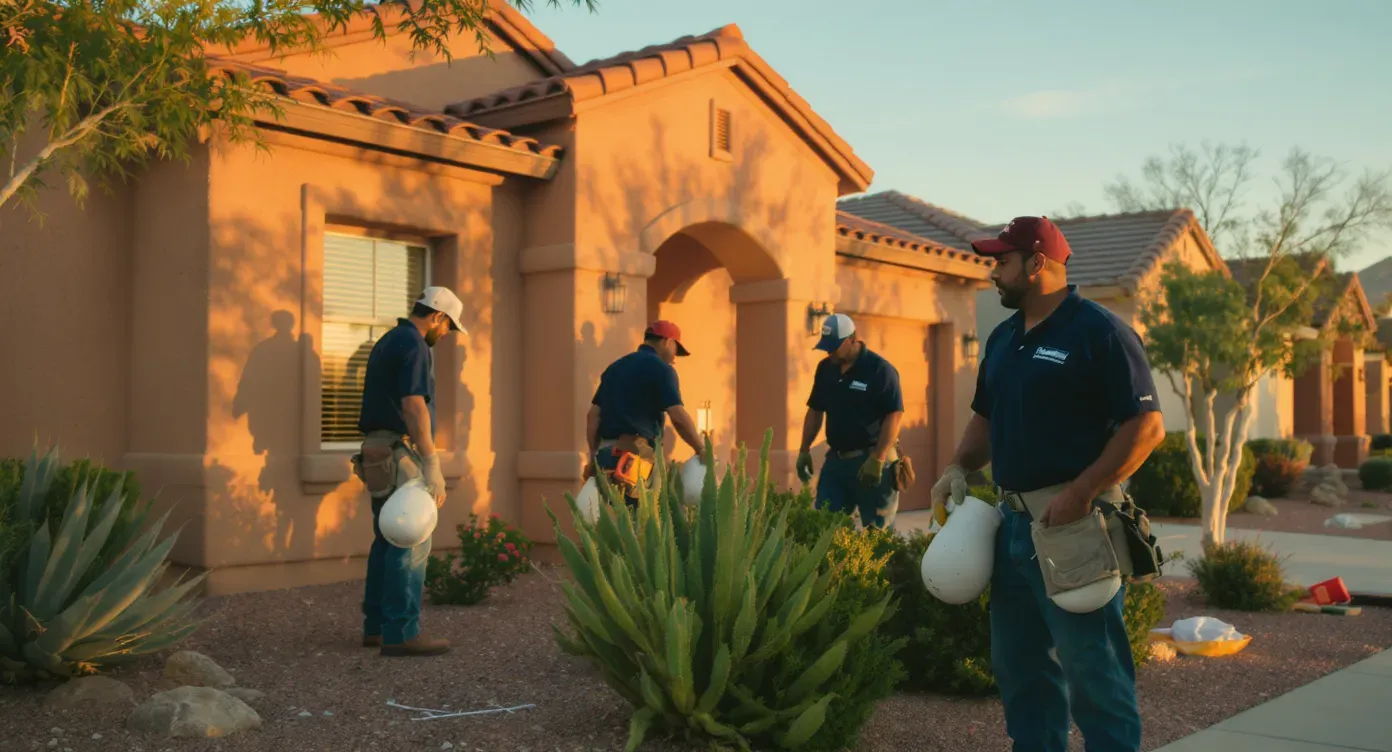 Surprise, Arizona. Phoenix Metro residential neighborhood