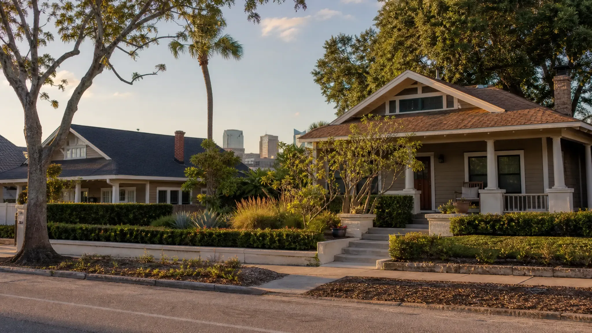 Tampa, Florida. Tampa Metro residential neighborhood