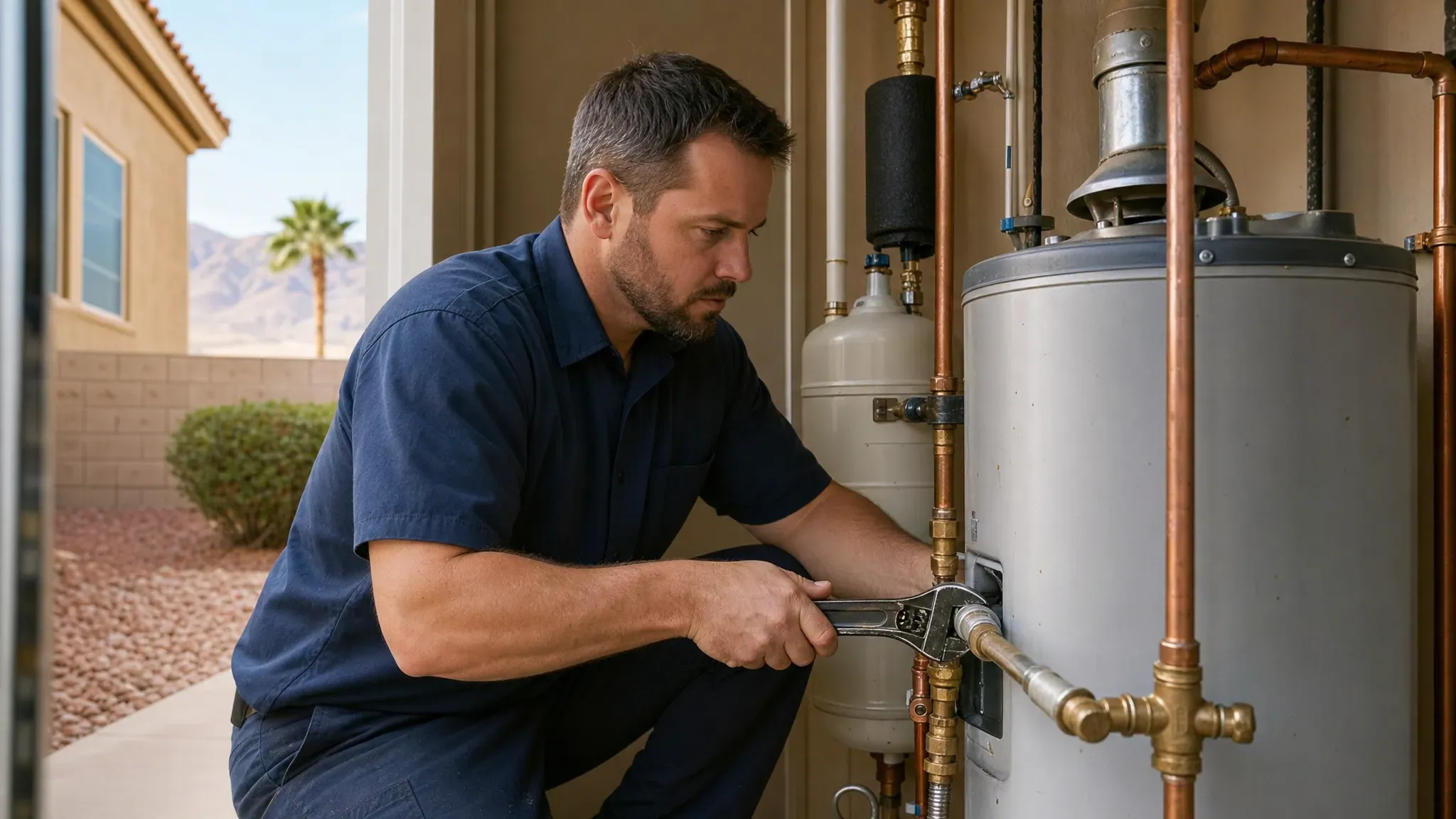 Tank Water Heater Repair & Replacement in Las Vegas Metro