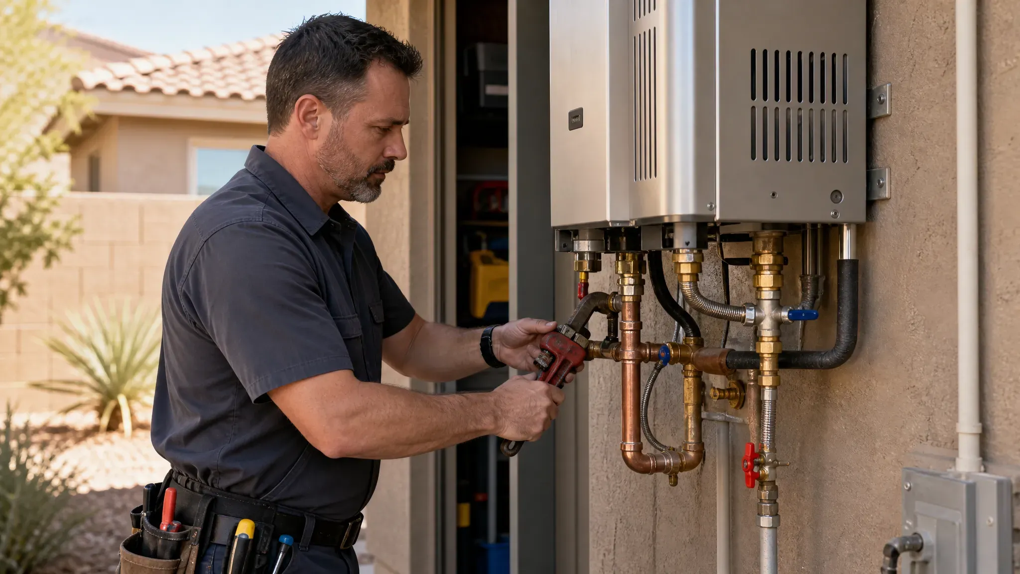 Tankless Water Heater Install & Service in Las Vegas Metro