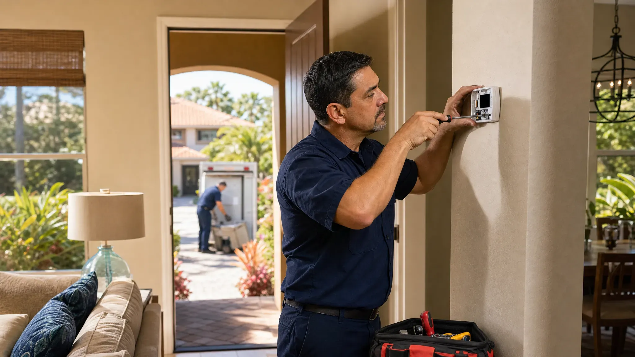 Smart Thermostat Installation in Tampa Metro