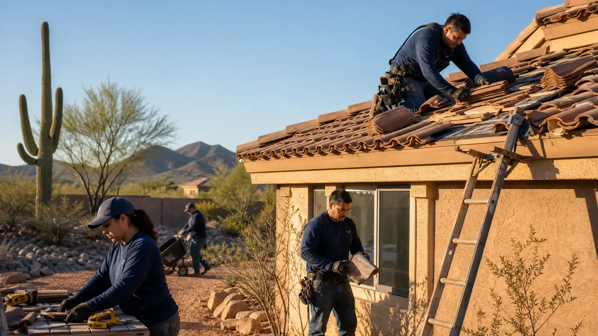 Tile Roof Repair in Phoenix Metro