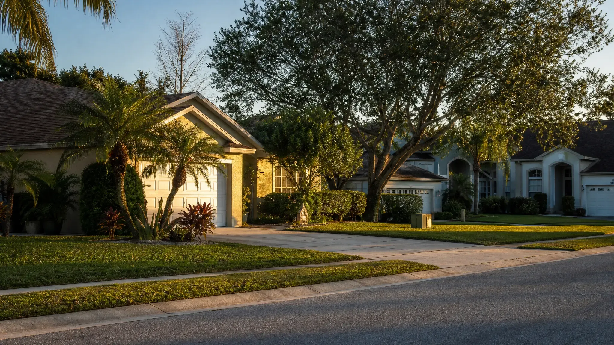 Valrico, Florida. Tampa Metro residential neighborhood