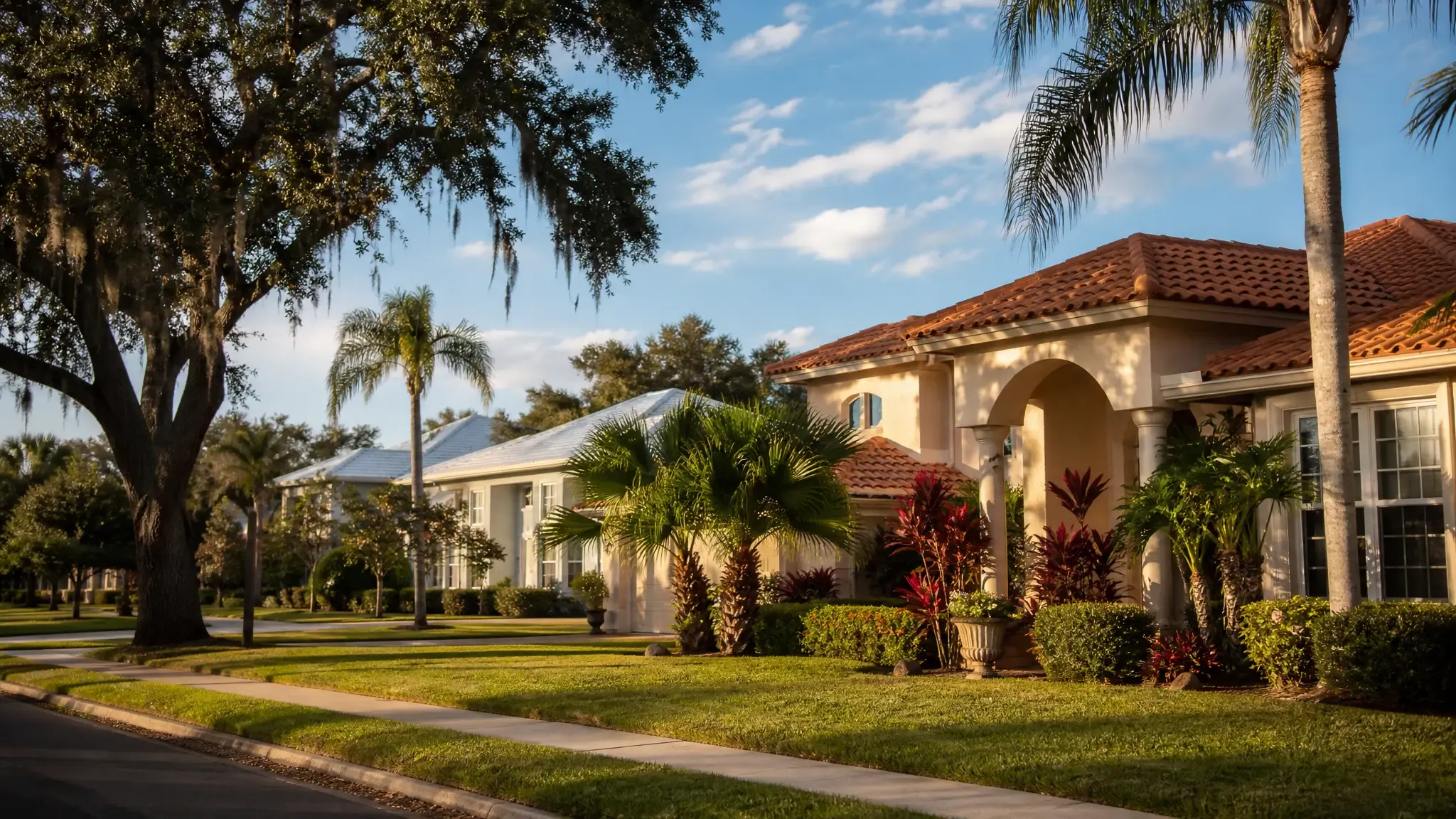 Valrico, Florida. Tampa Metro residential neighborhood