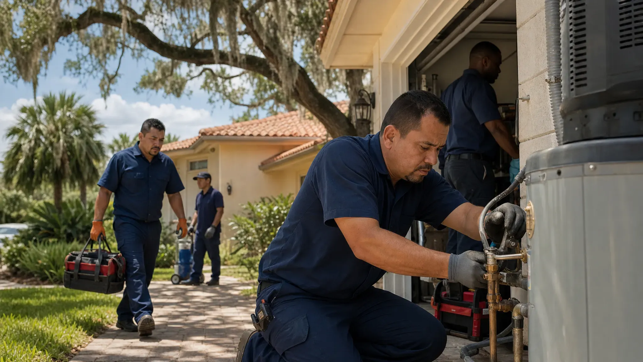 Water Heater Repair in Tampa Metro