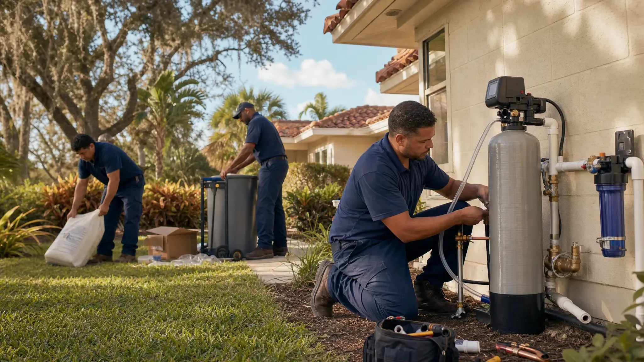 Water Softener & Filtration Install in Tampa Metro